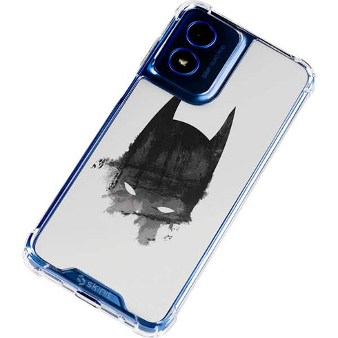 DC Comics Batman Mask Art Moto G 5G (2024) Clear Case